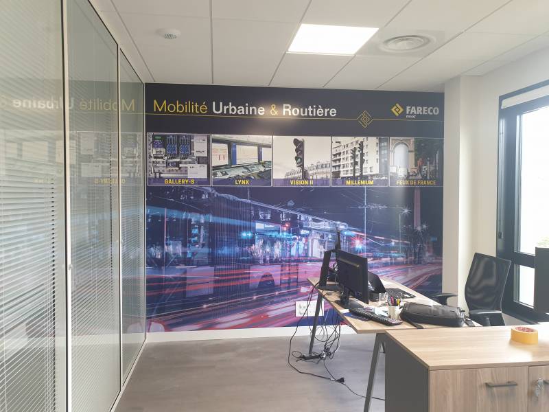 Fabrication et pose de signalétique intérieure à Lyon, 69