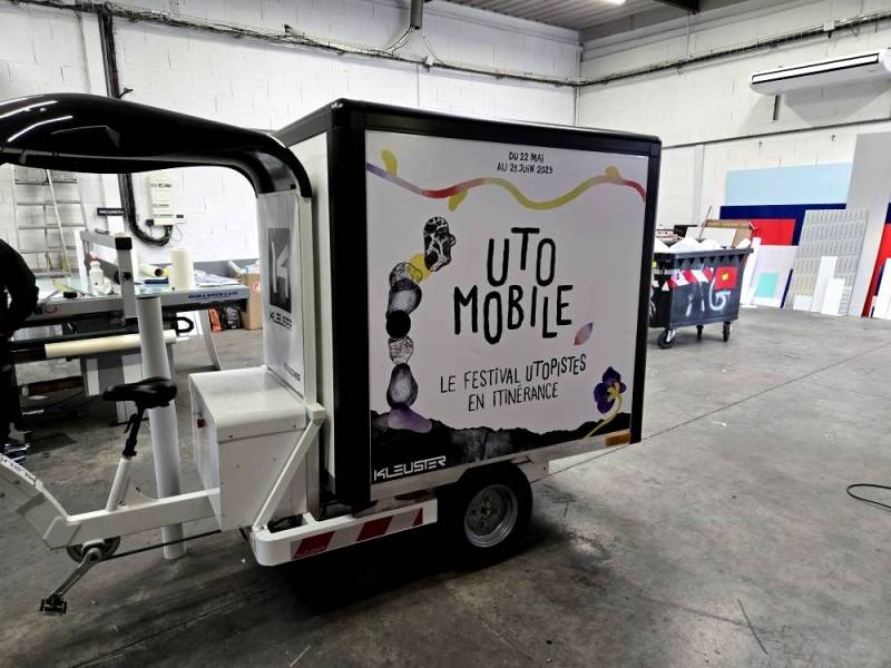 Marquage publicitaire sur vélo FreeGone