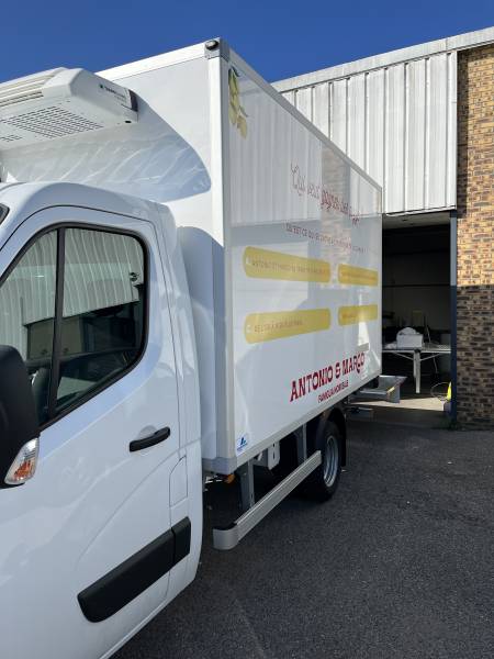 Flocage publicitaire sur véhicule 20m3