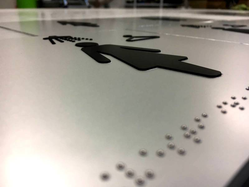 Signalétique accessibilité handicaps Lyon 69 - Rhône-Alpes